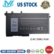 ✅93FTF 51WH Battery For Dell Latitude 12 5280 5288 5480 5580 5590 5490 5290 5488