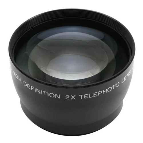 67mm 2.0X Magnification Telephoto Lens HD Magnifier Glass for DSLR Camera - Image 3 of 4