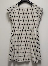 Vintage Renee C Womens Dress Medium Petite Fit & Flare Made in USA