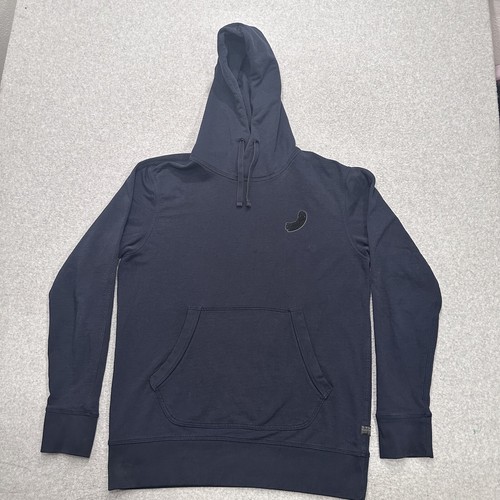 G-Star Raw Mens Navy Blue Bionic Yarn Long Sleeve Pullover Hoodie Size L Pocket