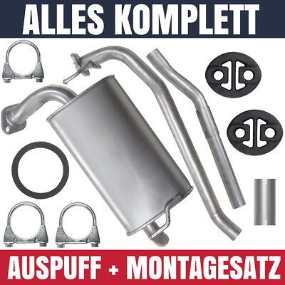 Mazda 6 Tuning Auspuff Hinten Endschalldämpfer Endtopf Rechts Für 1,8 2 Mazda 6 Gg Gy
