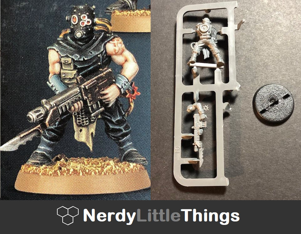 Warhammer 40K - Dark Vengeance - Chaos Cultist 1 (1 Miniatur/ 1