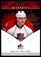 2009-10 SP GAME USED DMITRY KULIKOV ROOKIE 051/699 FLORIDA PANTHERS #166
