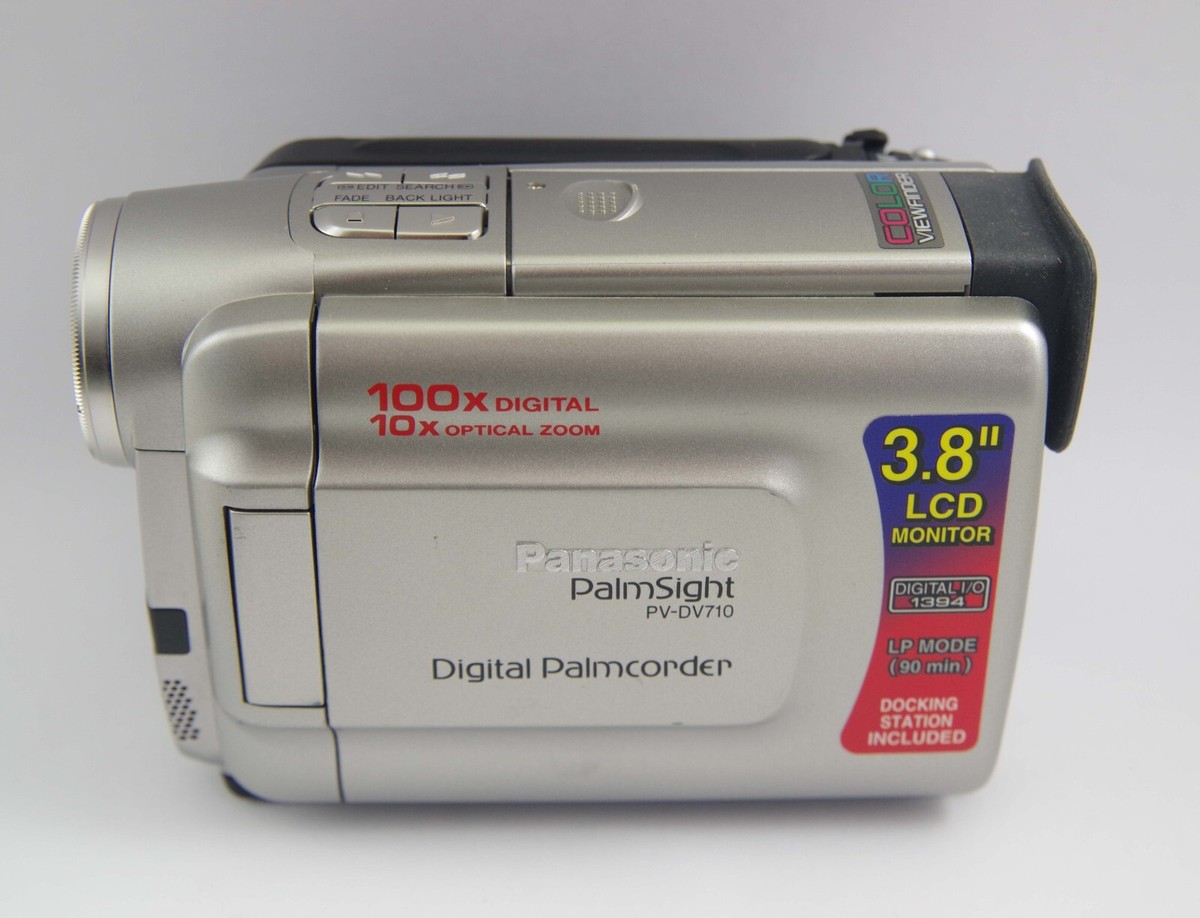 Panasonic PalmSight PV-DV710 PalmCorder-UNTESTED | eBay