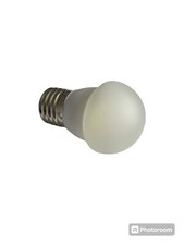 3W LED Golf Ball Lamp 6000K - Diffused cover E27 Edison Screw
