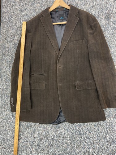 Men’s 42R Brown Corduroy Hechter Studio Blazer Sport Coat Jacket - Picture 4 of 9