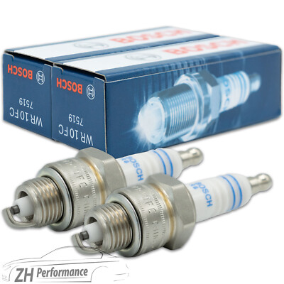 2x BOSCH WR10FC Zündkerze 0 242 219 512 Spark Plug für Holden