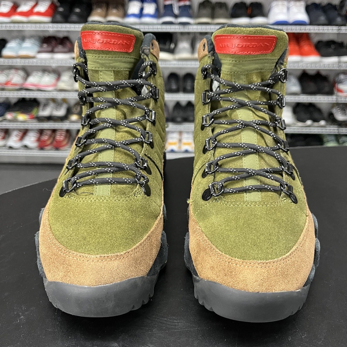 スニーカー Nike Air Jordan 9 Retro Boot NRG Military Brown Legion Green Jordan 9 Retro Boot NRG Military Brown Legion Green | Men's
