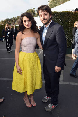 Jenny Slate Diego Luna at the 30th Annual Film Independent Spirit - Old Photo