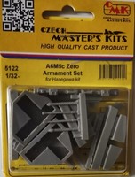 MW22 Cmk 5122 1/32 A6M5C Zero – Armament Set / For Hasegawa Kit 1/32 ZubehÖR
