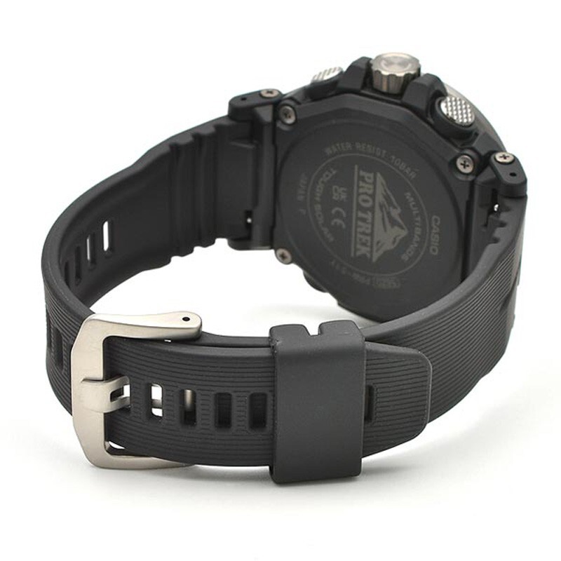 Casio Pro Trek PRW-51Y-1JF Black Climber Line Solar Radio Men 