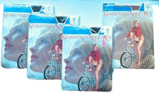 Lot Four 4 Vtg C1960s Primrose Runproof Pantyhose Hosiery,Brown Suntone,Short