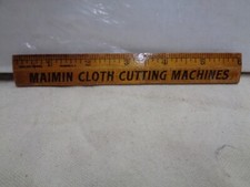 Máquinas de corte de tela MAIMIN MODA AVE. NYC regla de colección 1949 1959 industria