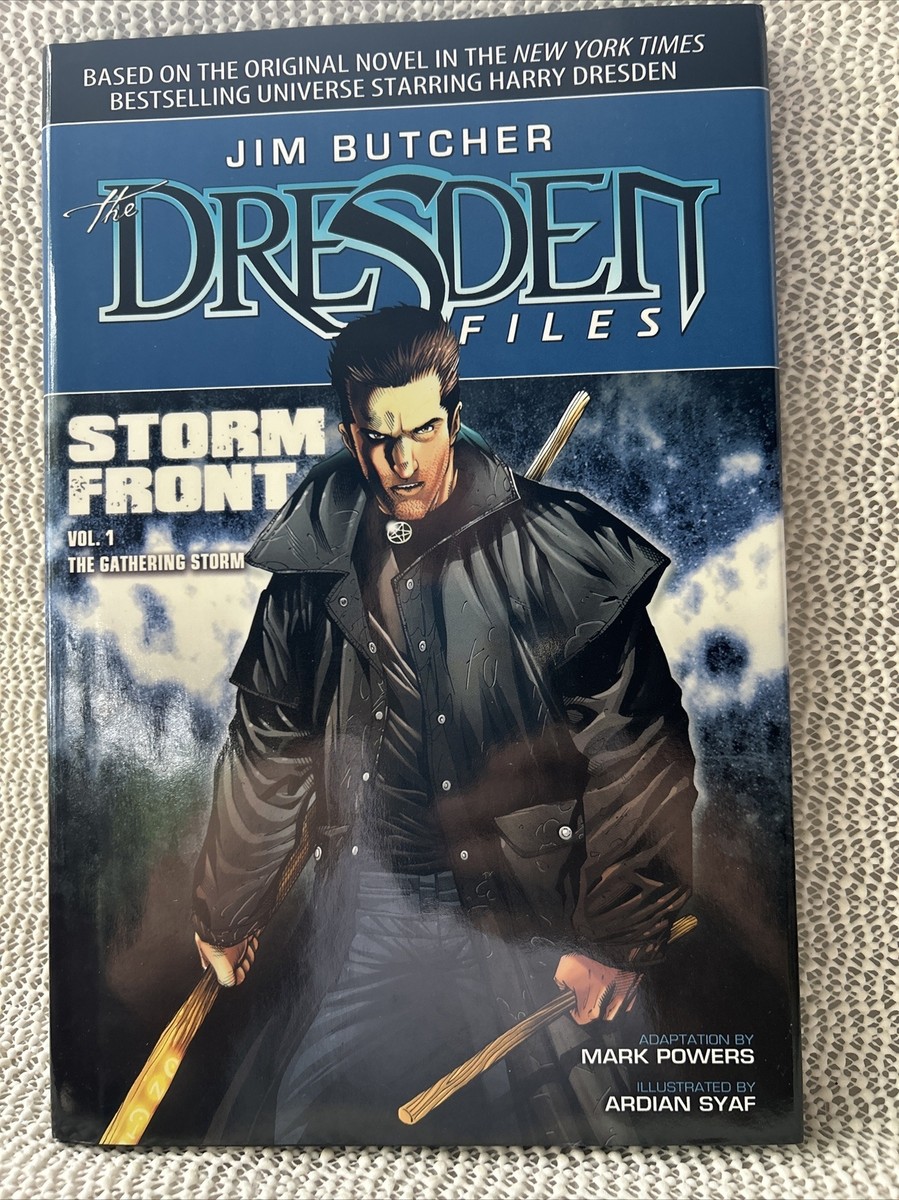 Jim Butcher The Dresden Files Storm Front Vol 1 Hardcover Book