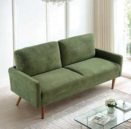 Velvet Sofa, European Style with Sleek Design, Modern & Vintage Flair, Upholster