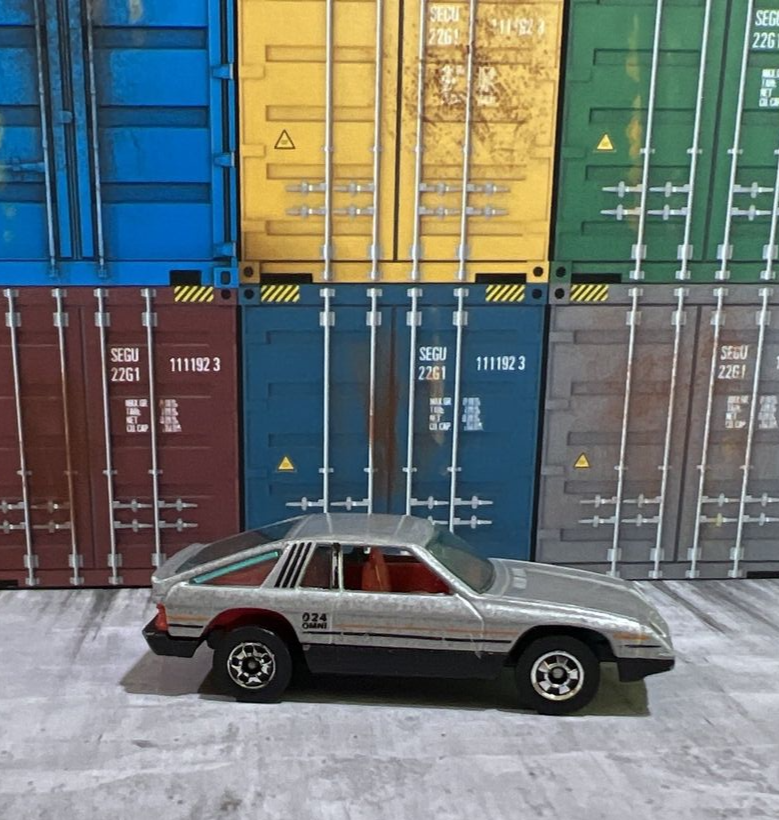 1980 Hot Wheels Dodge Omni 024 silver Metallic Blackwall Hong Kong