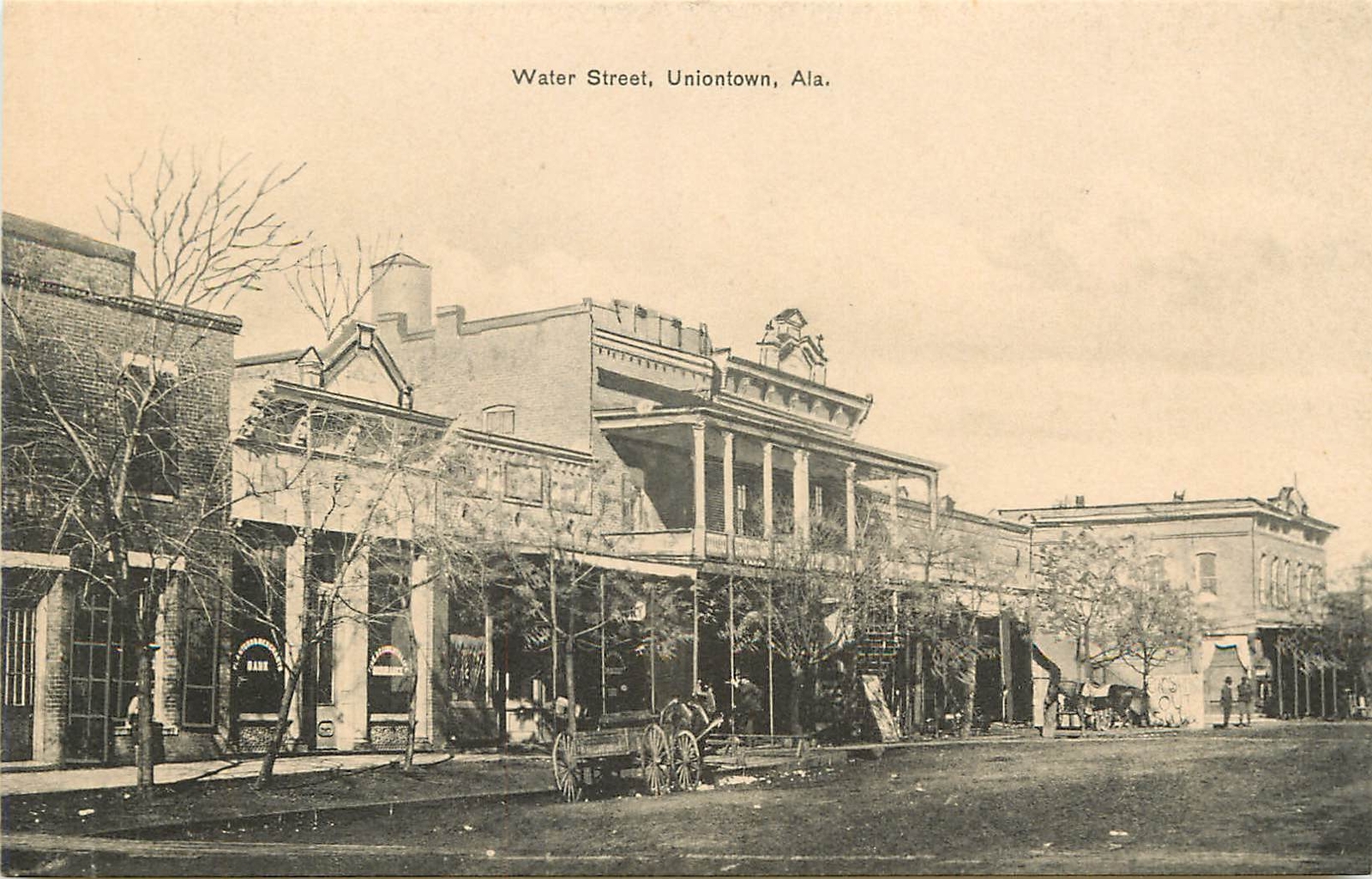 Alabama, AL, Uniontown, Water Street 1910's Postcard eBay