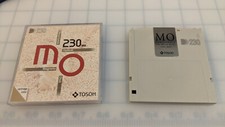 Used 230MB 3.5 Magneto Optical Cartridges