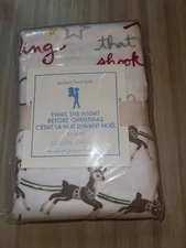 Pottery Barn Kids Twas The Night Before Christmas  Standard Sham Cotton NWT Rare