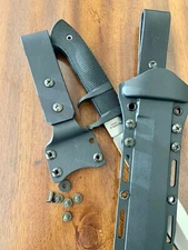 Leather & Kydex Drop Leg for Cold Steel OSS Sub Hilt Fighter (attachment Only)