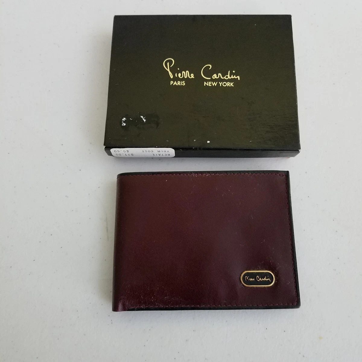 Cartera De Piel Auténtica Para Mujer Con 13 Ranuras Para Tarjetas