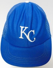 Vtg 1980s KANSAS CITY ROYALS MAJOR LEAGUE BASEBALL SNAPBACK HAT CAP MADE IN USA