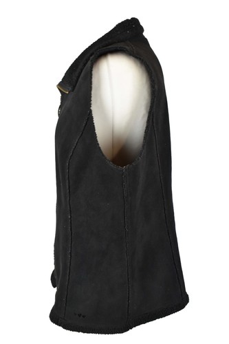 PER UNA Black Gilet size L Womens Full Zip Outdoors Outerwear Vest - Picture 4 of 8