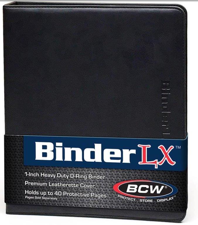 Bcw Bcw Premium Collectors Album Black Leatherette