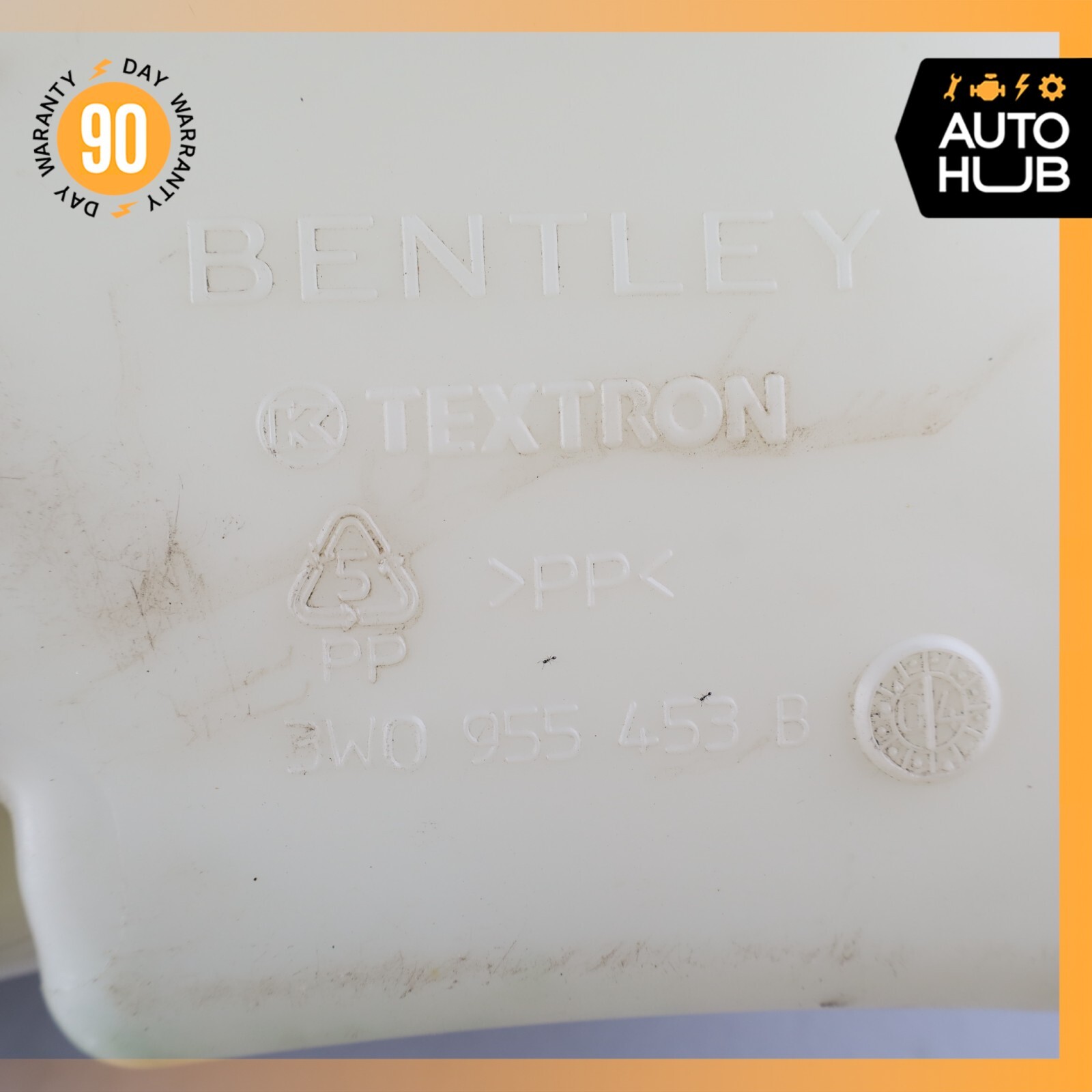 Bentley Continental GT Windshield Washer Fluid Tank Bottle Reservoir OEM 65k