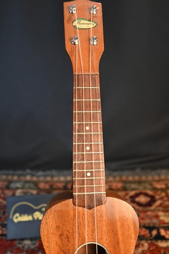 1950s Harmony Soprano Ukulele Natural Mahogany Body American 21" 12 Fret - Picture 3 of 15