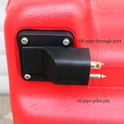 24L/6.3 Gallon Fuel Tank Portable Boat Marine Outboard Fuel Tank With Handle - Bild 3 von 6