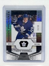 Toronto Maple Leafs - Nikita Soshnikov - 16/17 Trilogy - Rookie Premieres #34/99
