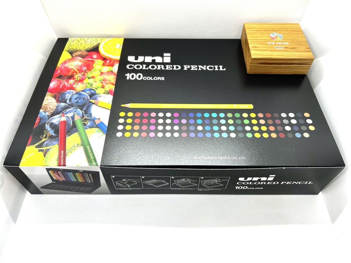 MITSUBISHI uni Colored Pencil 100 Colors Set UC100CN2 Art