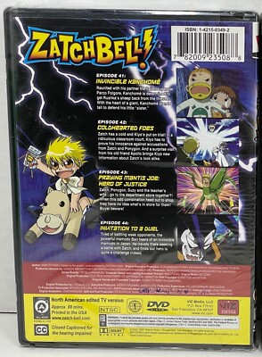Zatch Bell 11: Invitation to a Duel (DVD, 2007, Dubbed) for - Main Image