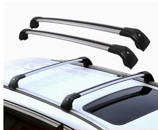 Crossbar Fits For Ford Explorer 2011-2019 Cross Bar Roof Rack silver black Foto 3 de 4