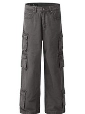 Men's Wide Leg Multi-Pocket Cargo Pants
