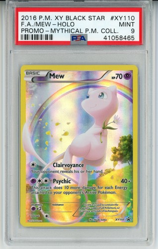 POKÉMON TCG MEW XY Mythical Pokémon Collection XY110 Holo Promo 2016 - Foto 12