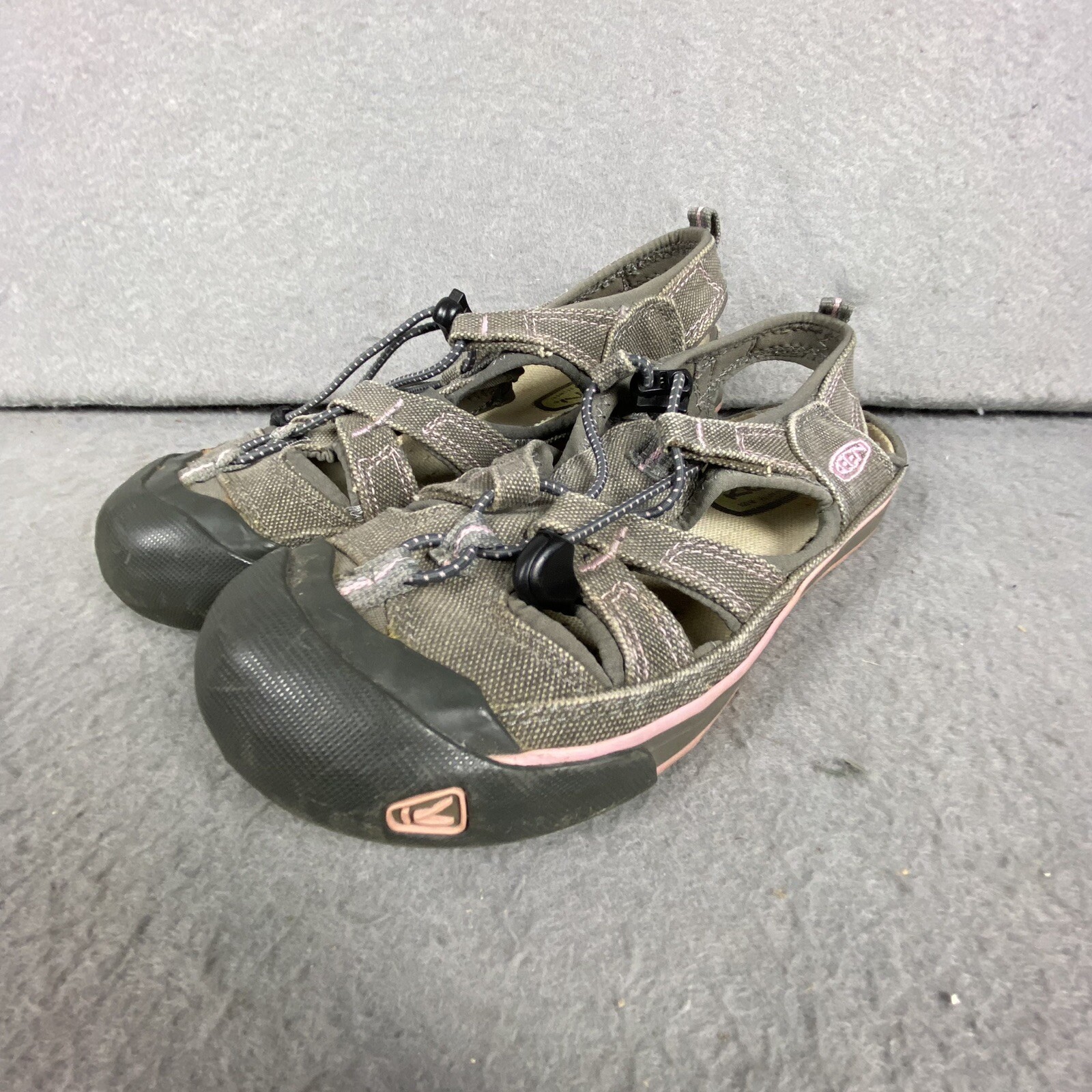 Keen Sandali Donna 7 5 Sussurri Sport Escursionismo Outdoor Scarpe Rosa Abbronzato Regolabili