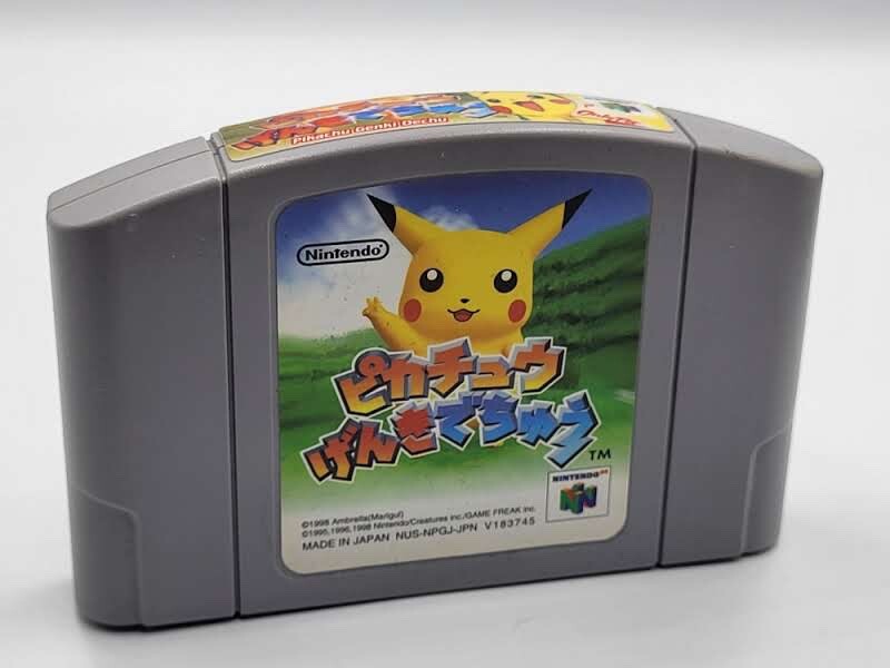 64 Console Pikachu Nintendo 64 Price Nintendo 64 Vintage Video