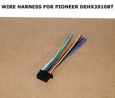 New Wire Harness for Pioneer DEHX3910BT DEH-X3910BT Car Stereo Receiver