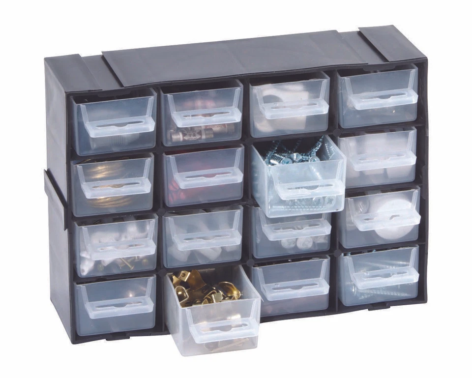 MULTI STORAGE DRAWER CABINET UNIT NAIL SCREW CRAFT BITS ORGANISER HOME GARAGE - Image 3 of 4