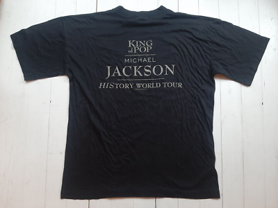 マイケル・ジャクソン ヒストリーTシャツ XL マイケル・ジャクソン HISTORY WORLD TOUR Tシャツ XL