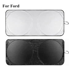For Ford Car Large Windshield Sun Shade Screen UV Heat Block Window Visor Cover