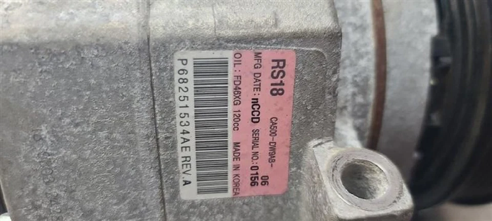 Jeep Grand Cherokee 2017 compresor de aire acondicionado Foto 3 de 4