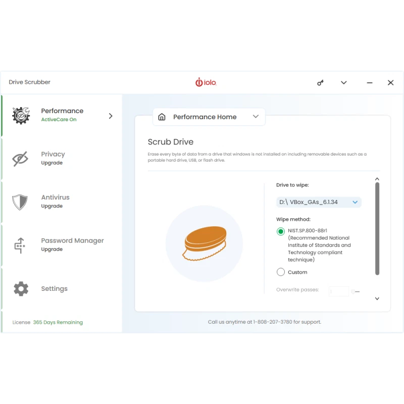 iolo Drive Scrubber | 1 Year 10 PC | Windows | Download - Image 2 of 3