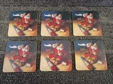 6--Coca-Cola Cork Backed Coasters