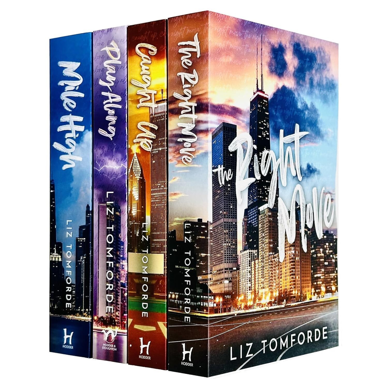 Windy City Series 4 Books Collection Set by Liz Tomforde Mile High, Right Move