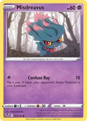 Misdreavus - 063/195 - Common - Lightly Played