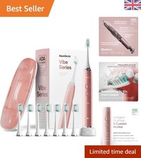 Satin Rose Gold Electric Toothbrush with 40,000 VPM Motor & Travel Case Included