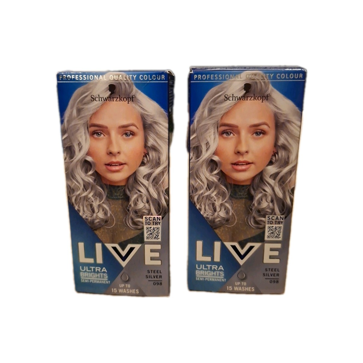 Schwarzkopf Live Steel Silver 'Hair Colour' 098 Semi-Permanent 3 Pack - Image 6